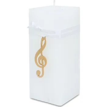 Svíčka Vonná svíčka Grazioso - hranol 110 Barva: Bílá orchidej