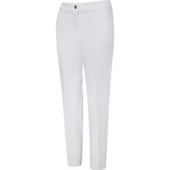 PING Vic Tapered dámské kalhoty, bílé 7/8 kalhoty, dámské, 40