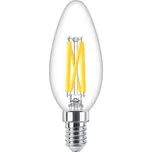 Philips MASTER LEDCandle DT 5.9-60W E14 927 B35 CL G LED Žárovka 5,9W 806lm