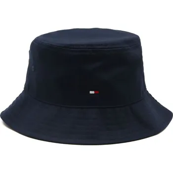 Čepice Čepice Tommy Hilfiger Essential Flag Bucket Women - desert sky Modrý