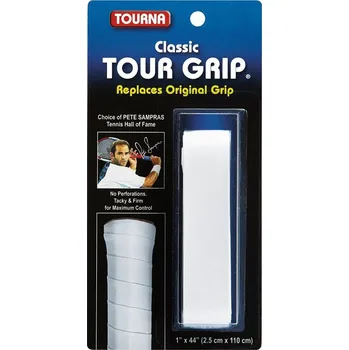Tenis Základní omotávka Tourna Classic Tour Grip 1P Bílý