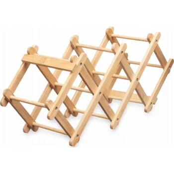 Stojan na víno Kinvara Stojan na víno na 6 lahví, 54 x 15 x 21,5 cm