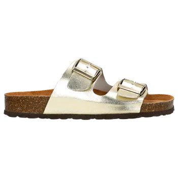 Dámské žabky Zlaté Dámské Pantofle Na Pohodlné Podešvi Wojas 7407758 40