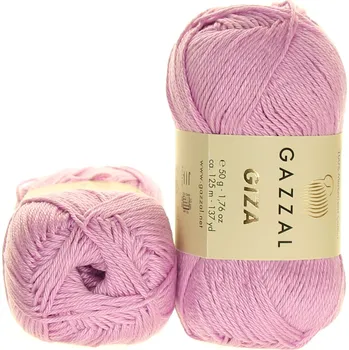 Příze Gazzal Giza 2472 světle šeříková