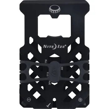 Multifunkční peněženka s blokací RFID Nite Ize Financial Tool RFID Blocking Barva: Černá