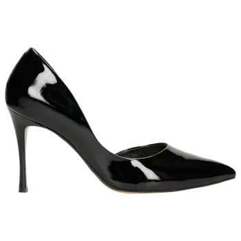 Dámské lodičky Černé Elegantní Dámské Lodičky Lakované Wojas 3509631 39,5