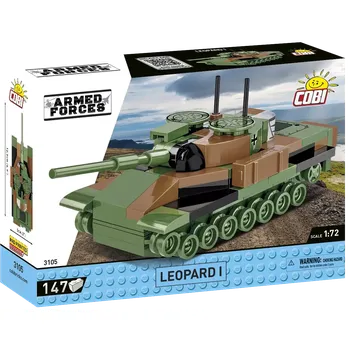 Stavebnice COBI Mini tanky COBI - různé druhy Armed Forces 1:72, Typ Leopard I COBI-3105