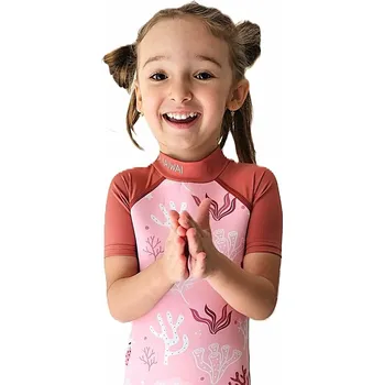 Neoprenové oblečení Dětský neopren KAIWAI 2 mm - SHORT STŘIH - 4/5 let růžová