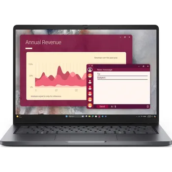Notebook DELL NTB Pro 14 PC14250/5-220U/16GB/512SSD/14" FHD+ /IR Cam & Mic/65W/WLAN/vPro|Backlit Kb/W11 Pro/3Y PS NBD