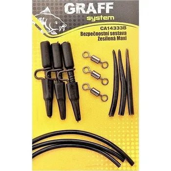 Graff Bezpečnostní sestava zesílená maxi 2 × Černá