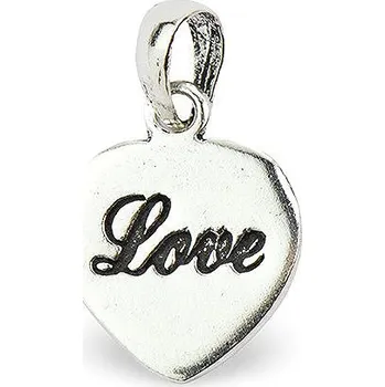 Náramek ORIENTAL Stříbrný přívěsek Love (Ag 925/1000, 0,92 g)
