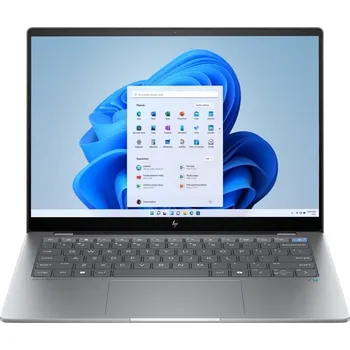 Notebook Hewlett Packard Ntb HP OmniBook X 14-fe0004nn Qualcomm SnapdragonX Elite (X1E 78 100), 14", RAM 16GB, SSD 512GB, Qualcomm Adreno, Microsoft Windows 11 Home - stříbrný