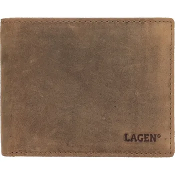 pánská peněženka kožená LG-7737 khaki-hnědá