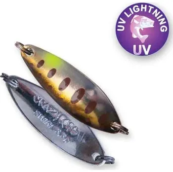 Umělá nástraha Crazy Fish Plandavka Swirl Barva 9.1 Hmotnost: 3,3g