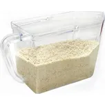 Plastová zásobnice na potraviny 1,5l čirá