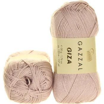 Příze Gazzal Giza 2488 šedobéžová