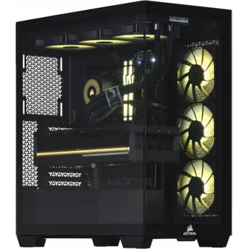 Stolní počítač Actina 5901443415947 PC AMD Ryzen™ 7 7800X3D 32 GB DDR5-SDRAM 2 TB SSD AMD Radeon RX 9070 XT Midi Tower Černá