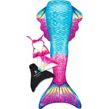 Vodní sport Set mořská panna Happy Tails PINKYFLY a monoploutev - 146/152
