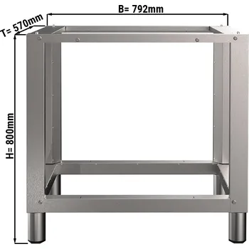 Pec na pizzu G.Gastro Podstavec pro elektrickou horkovzdušnou troubu - HV560-1, HV560-2, HV505-1, HV505-2 & HV580-5