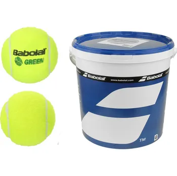 Tenisový míč Juniorské tenisové míče Babolat Green Bucket 72B