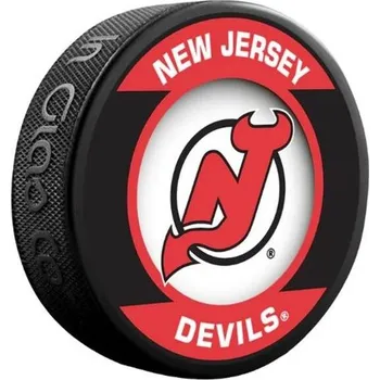 Puk Oficiální fanouškovský puk NHL Retro Blister New Jersey Devils Tým: New Jersey Devils