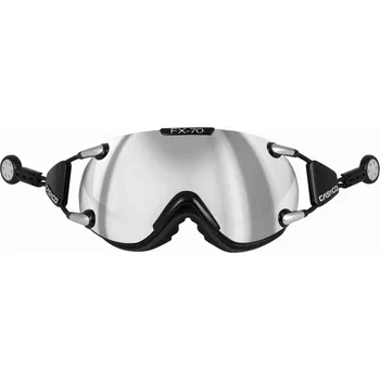 Lyžařské brýle Casco FX-70 Carbonic Schwarz-Silber - černá/stříbrná L