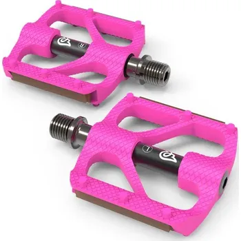 Pedál na kolo Pedály ER P1 Resin Platform Pedals - Pink