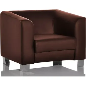 Křeslo ASKONT Chicago hnědé Křeslo