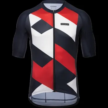 cyklistický dres Cyklistický dres GORE Spirit Signal Jersey Mens - orbit blue/white XL