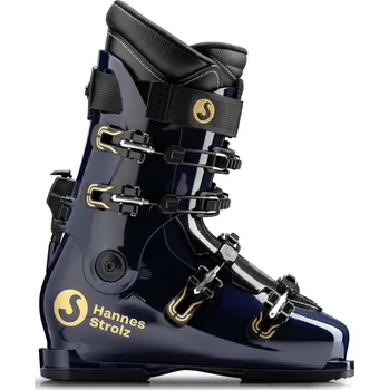 Sjezdové boty Lyžařské boty Hannes Strolz Evolution 100 - modrá/zlatá 30,5