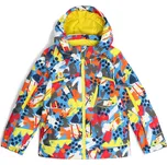 Lyžařská bunda SPYDER BOY LEADER JACKET - YETI CAMO AETHER BLUE 3T