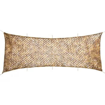 Luk vidaXL Maskovací síť s úložným vakem 833 x 297 cm [4008287] Barva: Písková