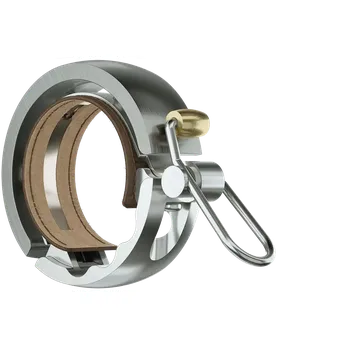 Zvonek na kolo Zvonek Knog Oi Luxe Small - Silver UNI