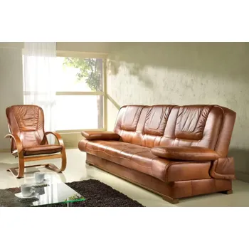 Sedací souprava ASKONT Finland Kožená sestava 3M se dvěma křesly Výběr kůží