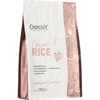Fitness strava Ostrovit Cream of rice 1 kg Příchuť: Creamy Apple