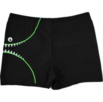 Chlapecké oblečení Chlapecké plavky - Noviti, Shark, černo/zelená, vel. 116/122