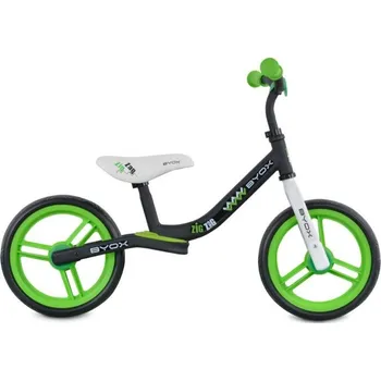 Dětské kolo Byox Dětské balanční kolo Zig-Zag, zelené, CMB23