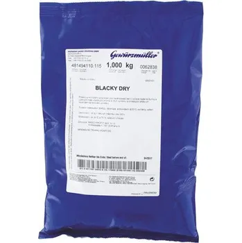 Potravinářské barvivo Gewürzmüller BLACKY DRY 1 kg