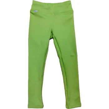 Dívčí legíny Fantom Dětské ZATEPLENÉ funkční leginy - ZELENÉ KONFEKČNÍ VELIKOST: 128