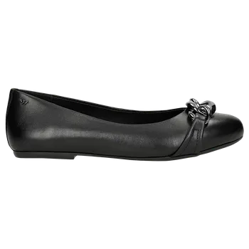 Dámské polobotky Černé Dámské Baleríny S Ozdobným Řetízkem Wojas 4402551 37