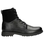 Černé Šněrovací Pánské Boty Z Kombinovaných Kůží Wojas 2409471 40