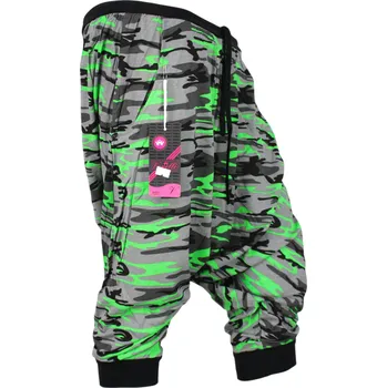 Dámské kraťasy Dámské maskáčové kraťasy nízký sed zelená