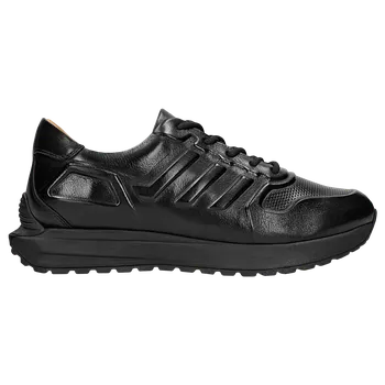 Pánské polobotky Černé Pánské Avantgardní Sneakersy Wojas 1023051 40