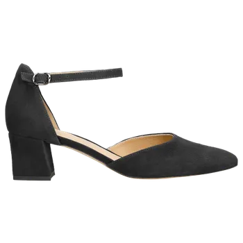 Dámské lodičky Klasické Černé Dámské Lodičky Na Nízkém Podpatku Wojas 3508661 38