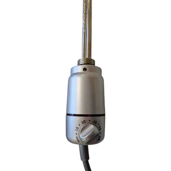 Radiátor Topná tyč PATRONA s termostatem, Chrom - matný, 150 W