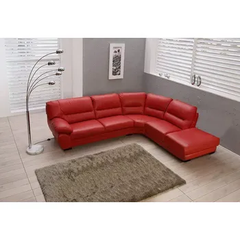 Sedací souprava ASKONT Fabio Kožená sedací souprava rohová pravá S rozkládáním / bez rozkládání