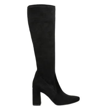 Dámské kozačky Elegantní Černé Dámské Boty Na Podpatku Wojas 7104181 39