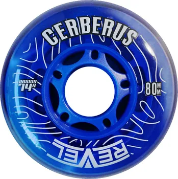 Kolečko k in-line bruslím Kolečka Alkali Revel Cerberus Blue Indoor 72 mm/74A (4 ks) Balení: Set 4 ks