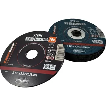 Řezný kotouč Craftomat Sada řezných kotoučů C30S-BF, ø 125 × 2,5 × 22,23 mm, 12200 ot./min, 10 ks 34688140