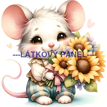 Panel bavlna - HL-29 Velikost: 30x30cm